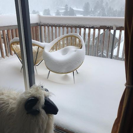 Appartement Aux Pieds Des Pistes De Ski Laveissière Eksteriør bilde